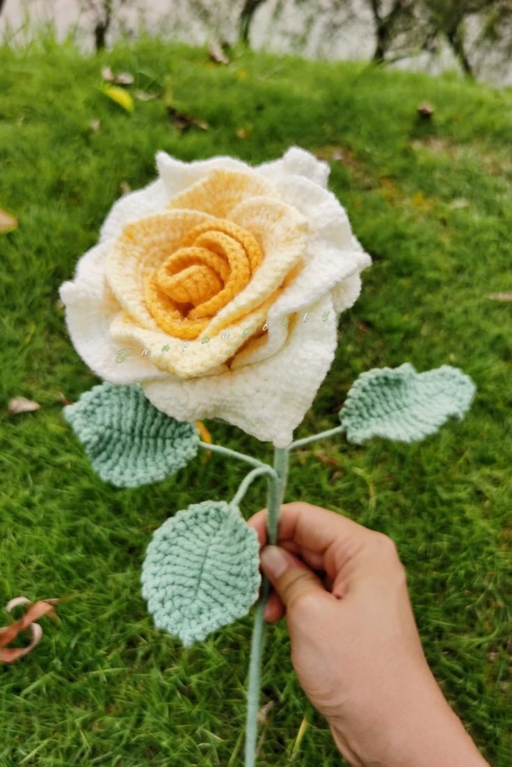 Patrón Rosas de Crochet