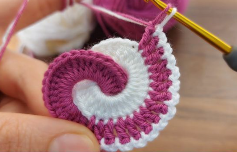 Fácil Punto de Crochet: Tutorial Paso a Paso